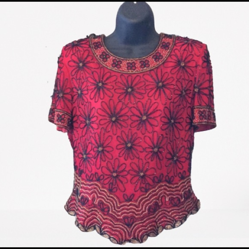 Adrianna Papell formal top size medium